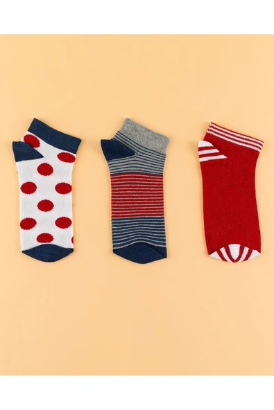 Racıne Kadın 3-lü Patik Çorap ürün görseli