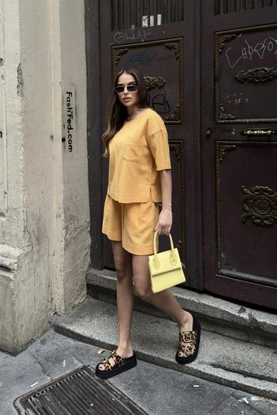 Freesia Regular Tişört Takım 9348-08 - Resim 6