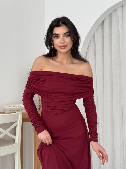 Uras Straplez Elbise ürün görseli