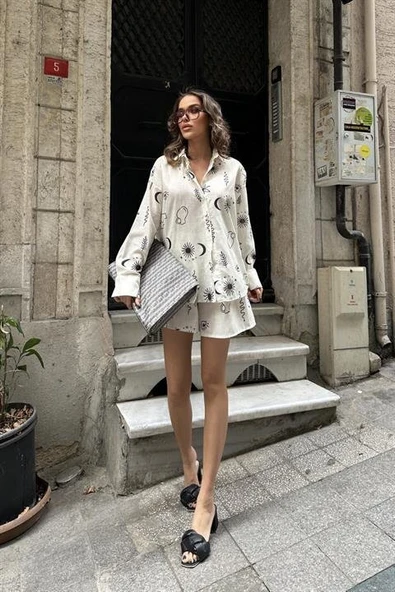 Lauren Desenli Keten Takım 9805-0025 - Resim 5