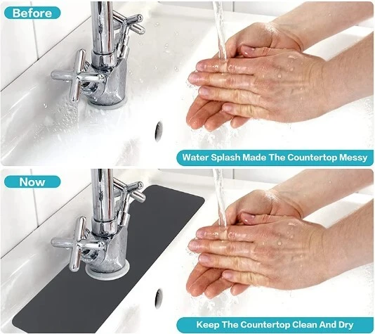 Su Emici Sihirli Lavabo Kenar Matı - Resim 2