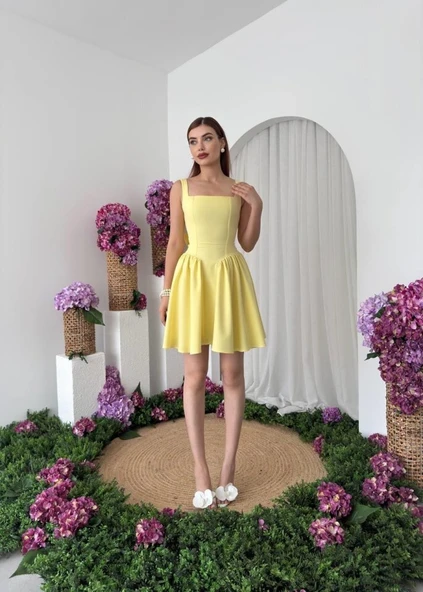 Dreas Fiyonk Detaylı Elbise - Resim 6