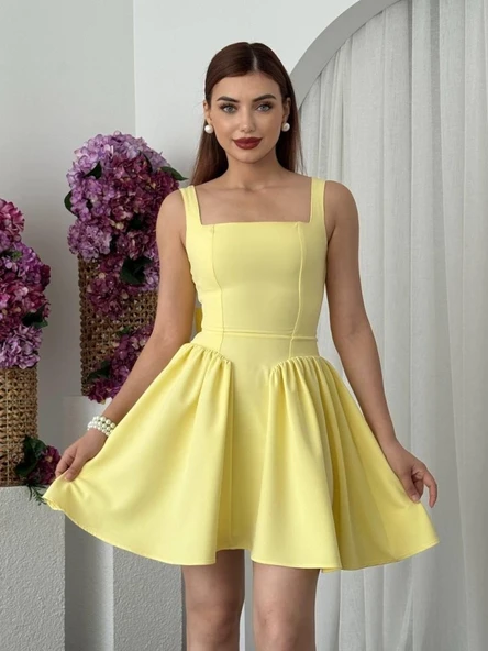 Dreas Fiyonk Detaylı Elbise - Resim 8