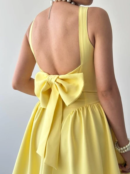 Dreas Fiyonk Detaylı Elbise - Resim 9