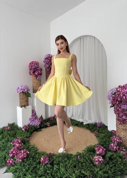 Dreas Fiyonk Detaylı Elbise - Resim 4