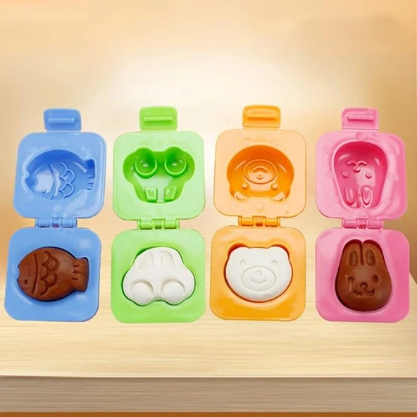 Suşi Ve Haşlanmış Yumurta Kalıbı 3 Adet - Resim 7