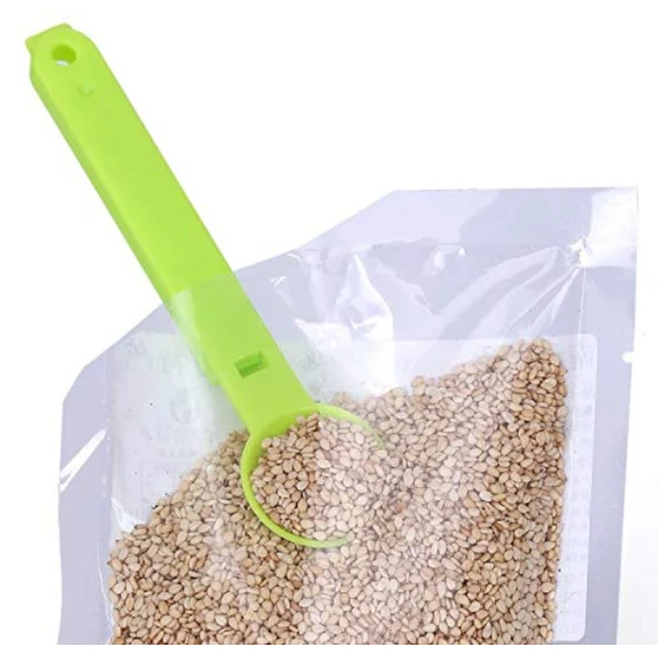 Ölçme Kaşıklı Poşet Klipsi 3'lü Paket - Resim 5