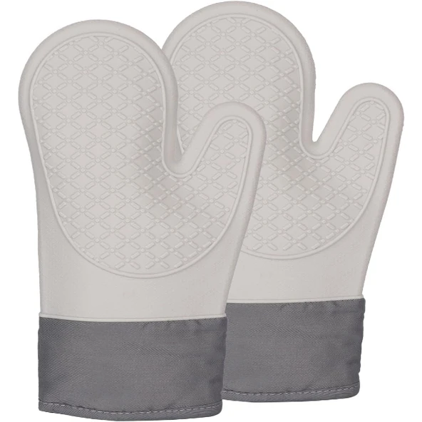 Isıya Dayanıklı Silikon Fırın Eldiveni - Resim 5