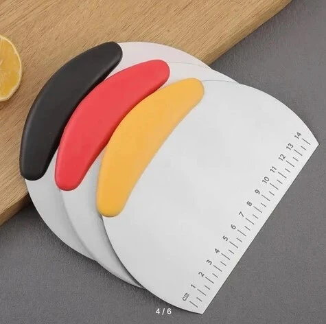 Paslanmaz Çelik Hamur Kesme ve Şekillendirme Spatulası - Resim 10