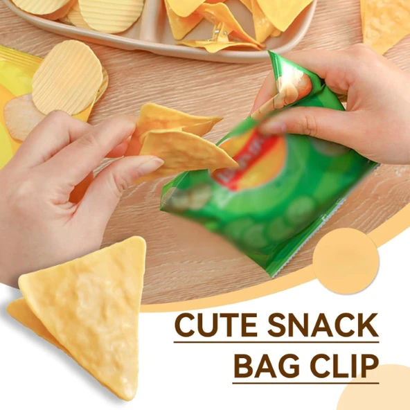 Cips Şeklinde Poşet Klipsleri - Resim 2