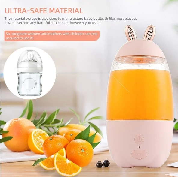 Taşınabilir Şarj Edilebilir Meyve Sıkacağı - Resim 4