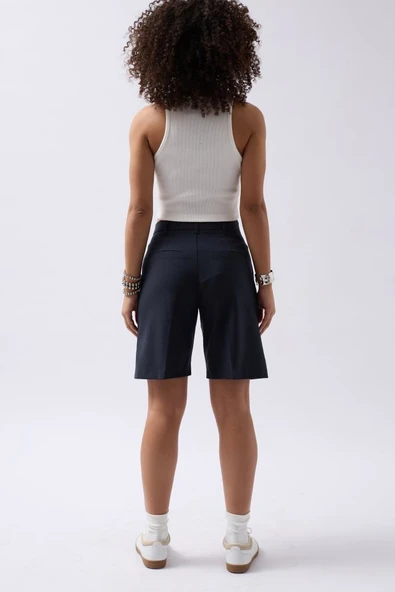 Halter Yaka Crop - Resim 4