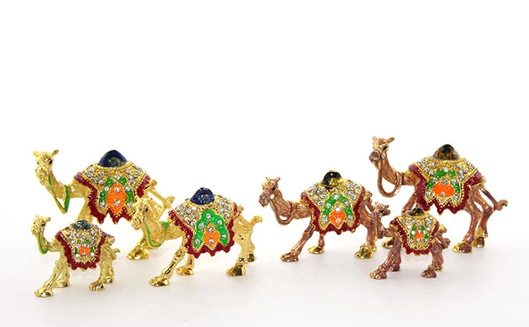 Taşlı 3'lü Deve Seti Model 1 ürün görseli