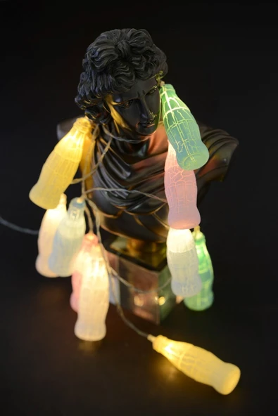 Şişe Led Işık Gece Lambası 215 Cm - Resim 4