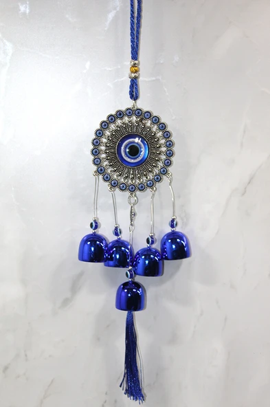 Metal Nazar Boncuğu Çan Model 14 ürün görseli