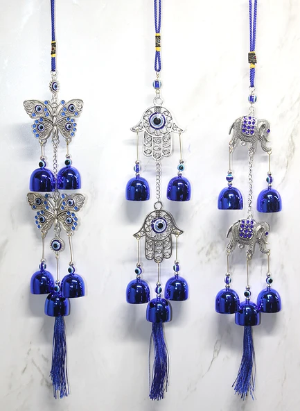 Metal Nazar Boncuğu Çan Model 12 ürün görseli