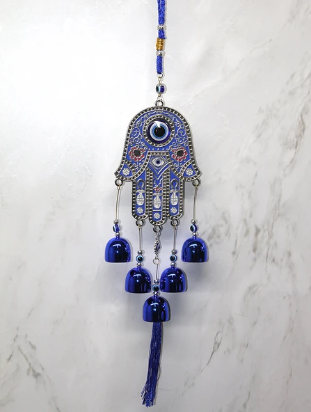 Metal Nazar Boncuğu Çan Model 8 ürün görseli