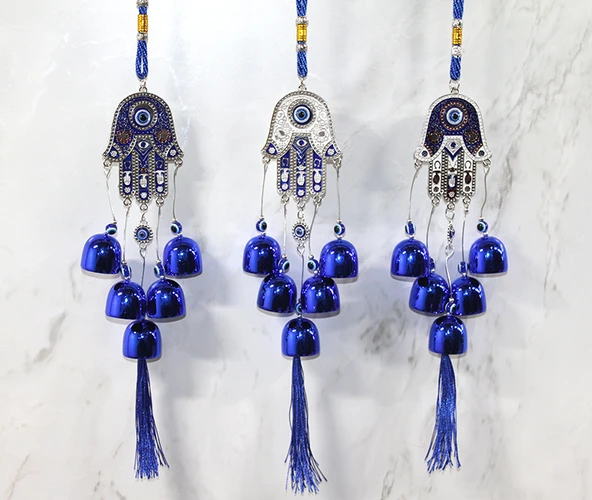 Metal Nazar Boncuğu Çan Model 19 ürün görseli