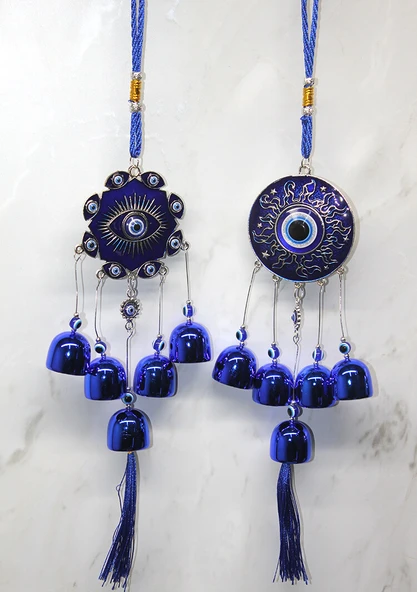 Metal Nazar Boncuğu Çan Model 10 ürün görseli