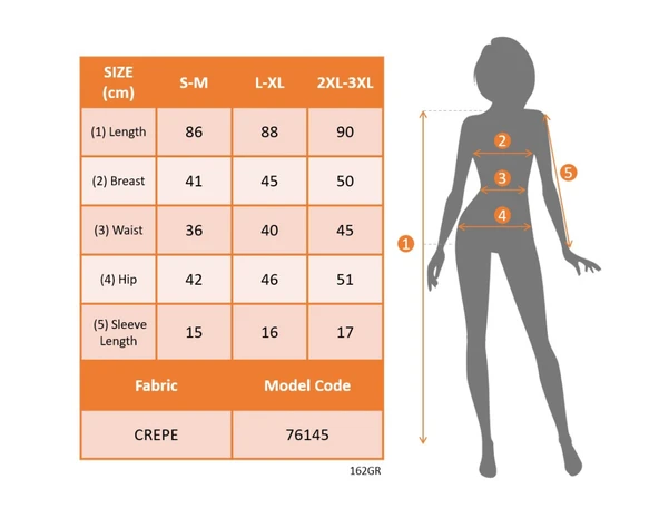 Kadın Kısa Kollu Kruvaze Yakalı örme Puantiyeli Krep Elbise - Resim 6