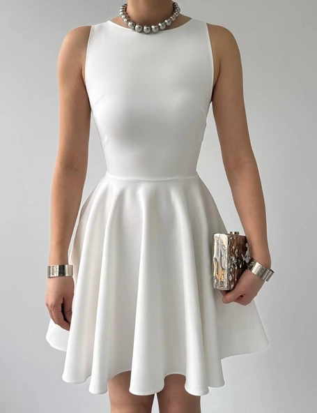 Berl Cep Detaylı Elbise - Resim 2