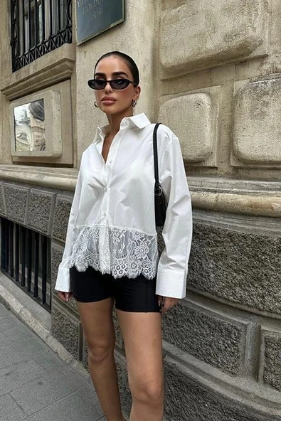 Andrea Dantel Detay Gömlek 3385-08 ürün görseli