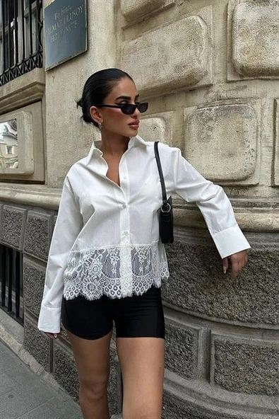 Andrea Dantel Detay Gömlek 3385-08 - Resim 8