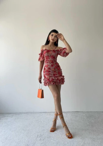 Beta Mini Elbise - Resim 3