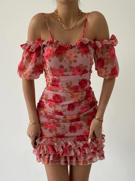 Beta Mini Elbise - Resim 2