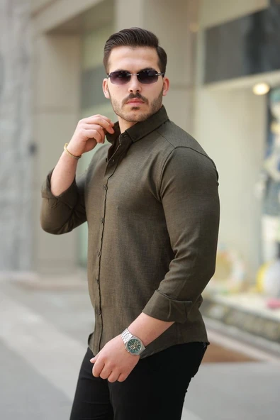 Erkek Uzun Kollu Gömlek ürün görseli