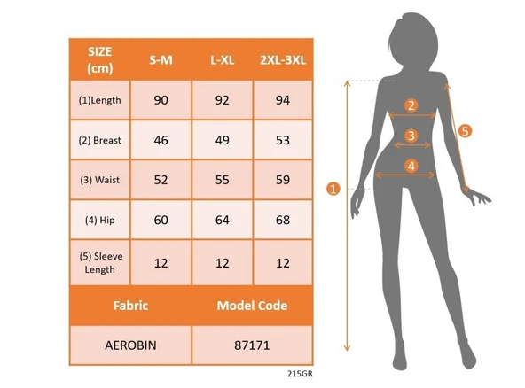 Kadın Kısa Kollu Bisiklet Yaka Fırfırlı Aerobin Elbise - Resim 6