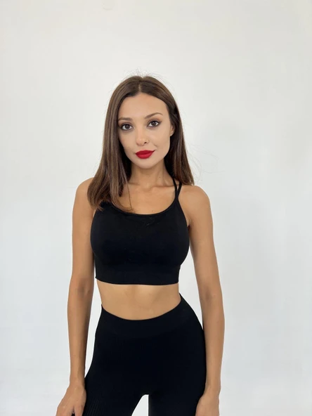 15354 ASTARLI BRA-SİYAH - 1