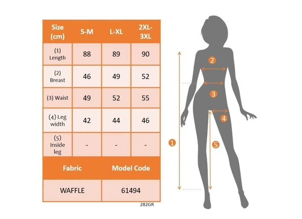 Kadın Askılı Yuvarlak Yaka Düğmeli Waffle Kısa Tulum - Resim 7