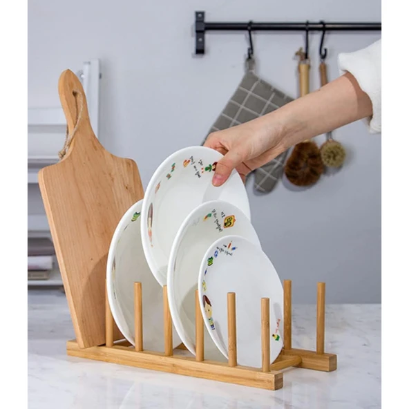 Bambu Çok Amaçlı Düzenleyici Stand - Resim 8