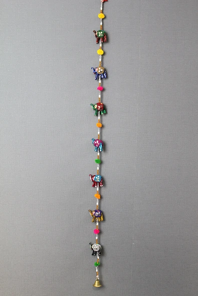 7'li Asmalı Aynalı Fil Model 2 ürün görseli