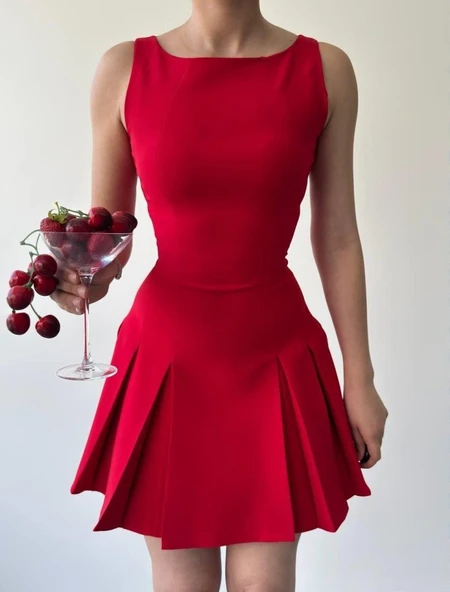 Zoe Mini Elbise - Resim 2