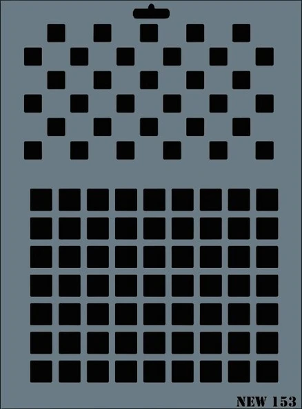 Rich NEW 153 Stencil 25X35 cm ürün görseli