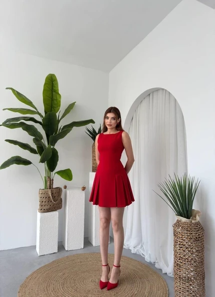 Zoe Mini Elbise - Resim 5