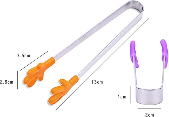 Sevimli El Şeklinde Maşa - Resim 3