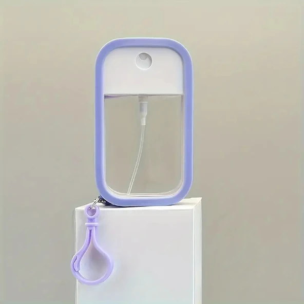 Silikon Kılıflı Anahtarlıklı Sprey Şişesi - Resim 3