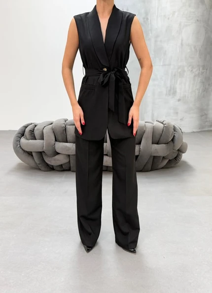 Cura Yelek Pantolon İki̇li̇ Takim - Resim 4