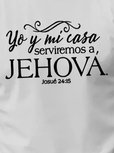 Erkek Jehova Baskılı Süprem T-shirt - Resim 3