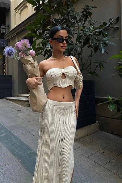 Mischa Cut Out Ajurlu Takım 9839 - Resim 6