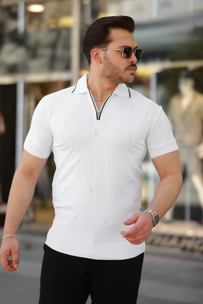 Erkek Yakalı Kısa Kollu T-shirt ürün görseli