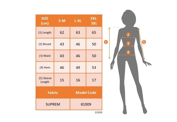 Kadın Kısa Kollu Mavi Sarı Kelebek Baskı Süprem Bluz - Resim 10