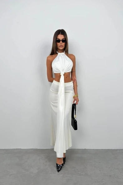 Evaze Saten Etek ürün görseli