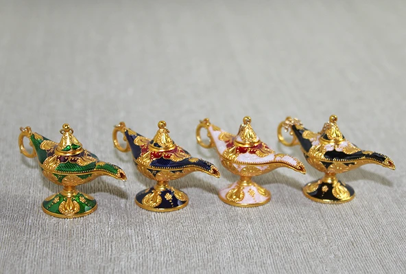 Mineli Metal Alaaddin Lambası Model 7 ürün görseli