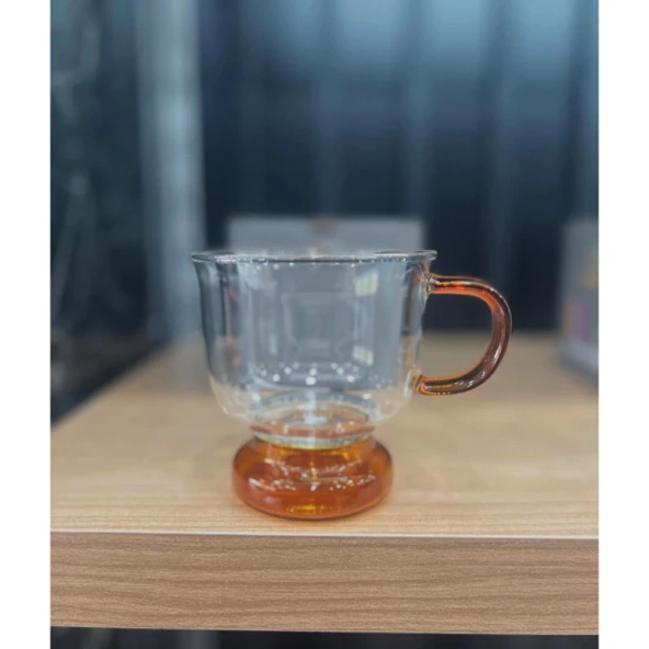 250 ml Renkli Cam Bardak - Resim 3