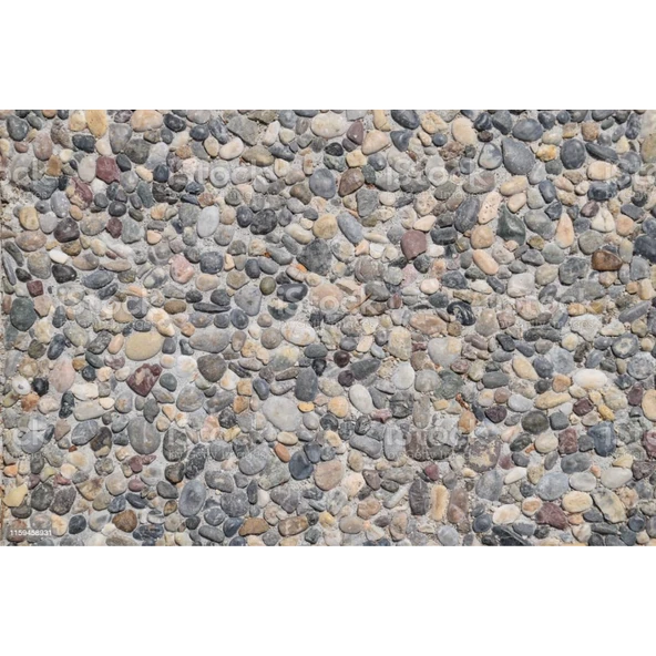 Çakıl Taşı Desenli Yapışkanlı Kaplama Kağıdı Büyük Boy 3 Metre - 2