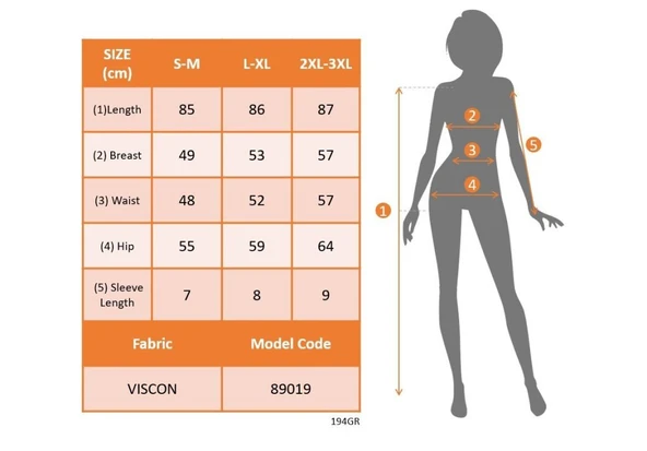 Kadın Kısa Dantel Kollu önden Düğmeli Viskon Elbise - Resim 12